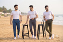 Kashvi Pack of 3 Men Solid Self