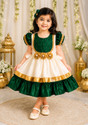 A Kasis Dresses Baby Girls Below Knee