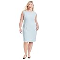 Kasper Women's Extended Cap SLV Princess Seam Dress
