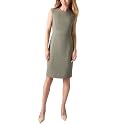 Kasper Women's Extended Cap SLV Princess Seam Dress