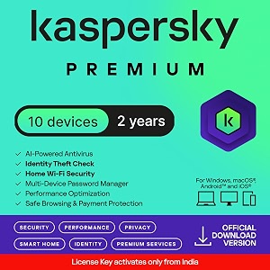 kaspersky  premium - total security ultimate security  10 devices  2 years  email delivery in 1 hour
