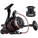KastKing Sharky Baitfeeder III 4000 Fishing Reel, Black, Baitcasting, Wire Line, 26.5 lbs Drag, Ambidextrous