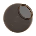 KASTLITE 6" Bronze Acrylic Lamp Post Globe, 3.14" Fitter Neck, USA Made
