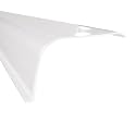 KASTLITE Curved Under Cabinet Light Cover Replacement | Smooth White Acrylic Undercabinet Lens Diffuser | 36" L x 2-3/4"W x 1-1/2"H | Under Counter Lights for Kitchen, Bathroom &amp; Vanity | Shape E