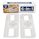 KASTLITE New Construction LED Recessed Light Mounting Plate, 12 Pack