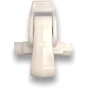 KASTLITE White Plastic LCW Latches for Vaportight Light Covers, 30-Pack