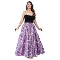 Printed Cotton Women Wear Long Skirt Length