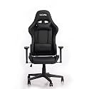 KATANA KT-03 | Multi-Functional Ergonomic Gaming &amp; Office Chair | 3D Adjustable Armrests | Premium PU Leather Upholstery | Adjustable Neck &amp; Lumbar Support Pillow (Full Black)