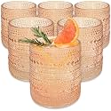 Kate Aspen Rose Gold Cups Pink Hobnail