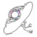 Kate Lynn Rise From the Ashes Phoenix Bracelet for Women, Adjustable Slider