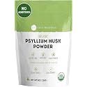 Kate Naturals Organic Psyllium Husk Powder for Baking, Shakes, Fiber, 8oz