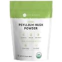 Kate Naturals Psyllium Husk Powder for Fiber and Baking Bread, 1.5lb