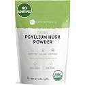 Kate Naturals Psyllium Husk Powder for Fiber and Baking Bread, 12oz