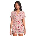 kate spade new york Short Sleeve Knit Shorty Pj Set