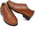KATENIA Lightweight Faux Leather and Oxford Police