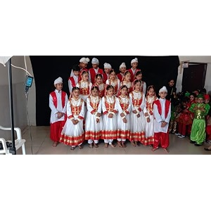Kathak Dress Costume 6 Meter Flare with