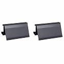 Kathfly 2 Pcs Wire Shelf Label Holder 3" L x 1.25" H Metro Shelf Clips