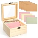 Kathfly 3x5 Index Card Holder Set, Morandi Color System