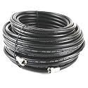 HCI® Solid Copper 3ghz 75 Ohm Coaxial RG-6 Direct TV Dish Network Digital Cable Tv Video Cable, with HD Signal Compression Ready Wire not for CCTV Surveillance Camera (10 meter)