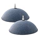 kathson Mineral Airstones Bubble 4.7 Inch Ball Shape Diffuser Airstone for Aquarium Fish Tank Pump and Hydroponics(2 Pack)