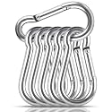 KATUMO M7 Heavy Duty Snap Hooks, 2.75 inch Carabiner Clip Quick Link, 418LBS Holding Capacity Stainless Steel Spring Clips for Hanging Hammock Climbing Hiking Traveling Camping Indoor &amp; Outdoor