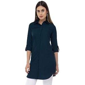 KATYALS COUTURE Womens Regular Fit Top