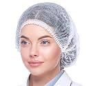 KAUSTA 100 Pcs Disposable Bouffant Caps Non-Woven