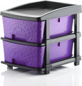 KAVIRA STONE_2XL_PURPLE Plastic Free Standing Chest of