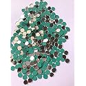 Round Shape Mirror kit for Jewellery Making,Other Craft Work (Total-200 Pieces) Free Fabric Glue Cone (Round Shape)