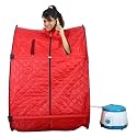 Kawachi Durable Portable Light Weight Foldable Steam Sauna Bath for Home, Massage Therapist