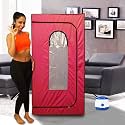 Kawachi Portable Steam Sauna Bath for Health and Beauty | Foldable Detox Spa with 1.5L Steam Generator | Home Use for Weight Loss, Skin Glow, Stress Relief &amp; Relaxation (Without Chair)