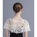 Kawn Women Detachable Collar White Cotton Half Shirt False Collar Detachable White Fake Collar Casual Style Shirt For Office Lady Girls Dickey Half Blouse