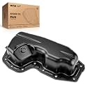 KAX 264-358 Engine oil pan with drain plug for Lower, Grand Cherokee 3.6L
