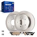 KAX Rear Brake Kit, OE Brake Rotors and Ceramic Brake Pads | Fits Honda Ridgeline 2006-2014, Automotive Replacement Brake Kit