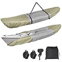 Kayak Cover 600D Waterproof, Heavy Duty Full Coverage Outdoor Storage Bag