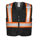 KAYGO Reflective High Vis Safety Vest with Pockets for Men and Women KG0100