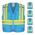 KAYGO Reflective High Vis Safety Vest with Pockets for Men and Women KG0100