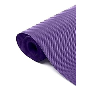 kayjen 45cmx3m purple food grade eva anti slip matsheet for fridge kitchen drawer shelf liner table diamond texture purple