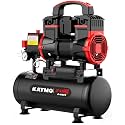 KAYMO S-108 FC Air Compressor | 0.8 HP, 8L Oil-Free | Low Noise, 1400 RPM Copper Motor | Portable & Compact for Pneumatic Tools, Upholstery, & DIY Applications