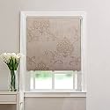 Kayra Decor Blackout Roller Blinds for Windows - Suitable for Bedroom, Kitchen, Sliding Door and French Door, Size - 60"(W) X 56"(H), Golden Beige