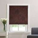 Kayra Decor Blackout Roller Blinds for Windows - Suitable for Bedroom, Kitchen, Sliding Door and French Door, Size - 60"(W) X 68"(H), Brown