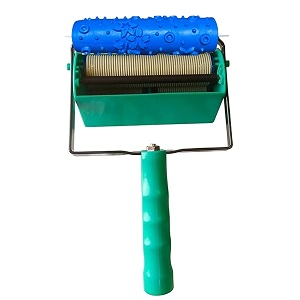 kayra decor design roller for wall painting -7 inches machine with texture roller eg058c