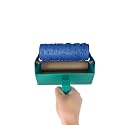 Kayra Decor Design Roller for Wall Painting - 7 inches Machine with Flower Design Texture Roller COMBO032C-7
