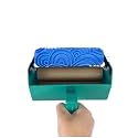 Kayra Decor Design Roller for Wall Painting -7 inches Machine with Flower Design Texture Roller COMBO061C-7