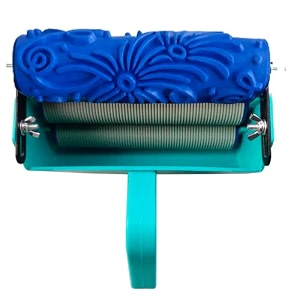 kayra decor 5 inch wall paint roller machine  handheld applicator roller brush set for smooth wall painting  reusable diy paint tool for home walls amp furniture