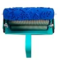 Kayra Decor Design Roller for Wall Painting - 7 inches Machine with Flower Design Texture Roller (SEVEN271C)