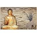 Kayra Decor PVC Self-Adhesive Peacock Love Ruby Paper 3D Print Indoor Wall Mural (24" X 36") Inch - (MOONSTAR108-1)