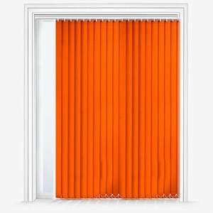 kayra decor vertical blinds for windows sliding door blindscurtains and shades for home furnishing customized size orange