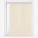 Kayra Decor Vertical Blinds for Windows, Sliding Door, Blinds/Curtains and Shades for Home Furnishing (Customized Size, Cream)