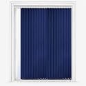 Kayra Decor Vertical Blinds for Windows, Sliding Door, Blinds/Curtains and Shades for Home Furnishing (Customized Size, Royal Blue)